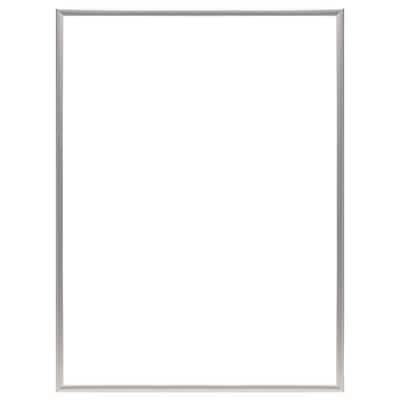 Staples 18" x 24" Plastic Poster Frame, Silver (PPFRM-1824-SLV)