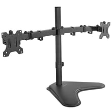 Mount-It! Dual Adjustable Monitor Arm, Up To 32, Black (MI-2781)