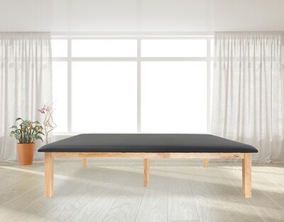 Viva Comfort Exam Table, 500 lbs. Capacity, Black (ADI996-05-BLK-MK)