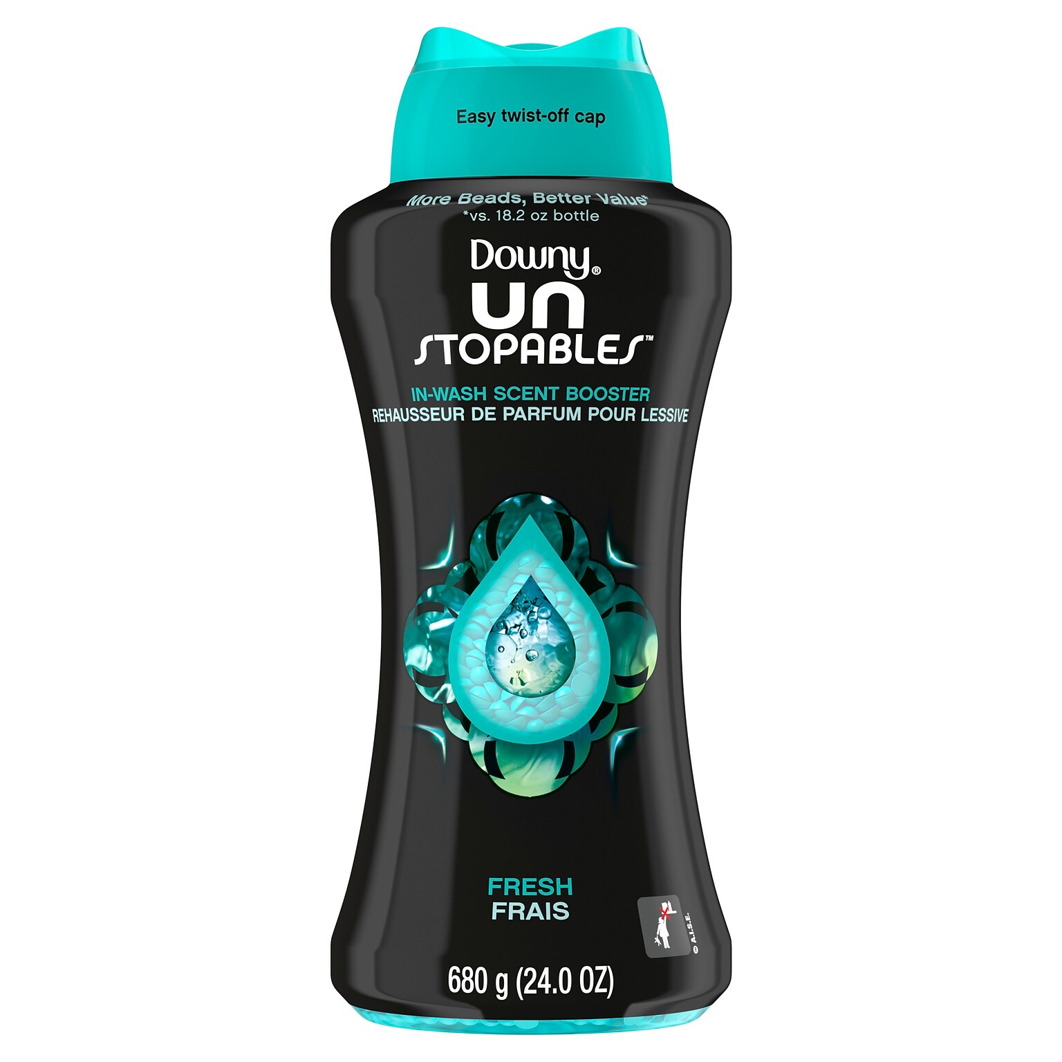 Downy Unstopables In-Wash Scent Booster Beads, Fresh, 24 oz. (08726)