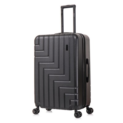 DUKAP Zahav 29.52 Hardside Suitcase, 4-Wheeled Spinner, TSA Checkpoint Friendly, Black (DKZAH00L-BLK)