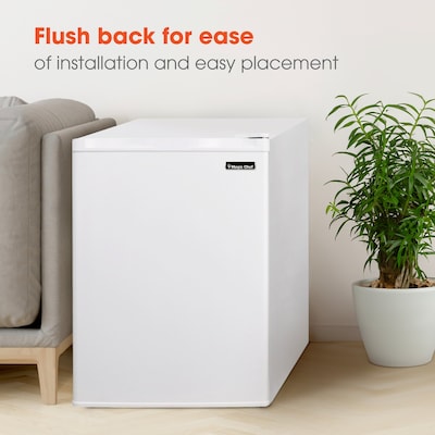 Magic Chef Reversible Door Refrigerator, 2.6 Cu. Ft., White (HMAR265WE)