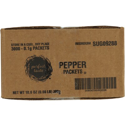 Perfect Taste Single Serve Pepper, 3000/Pack (38175)