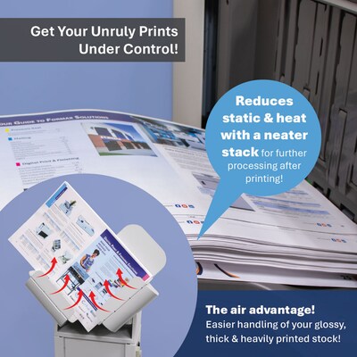 Formax High-Capacity Paper Joggers, 940 Sheets (FD404A1)