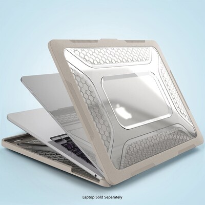 SaharaCase Raider Ultra-Duty Series 15" Laptop Case with Stand, Shock Absorbing, Desert Ash (LT00070)