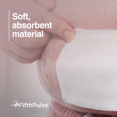 FifthPulse Sterile Abdominal Wound Dressing Pads, 5" x 9", 20/Pack (FMN100528)