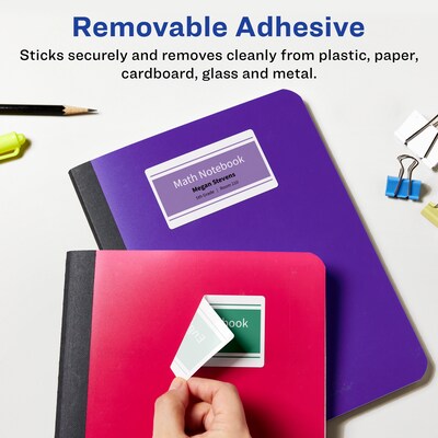 Avery Laser/Inkjet Rectangle Multipurpose Labels, 2 x 4, White, 150 Labels/Pack (94207)