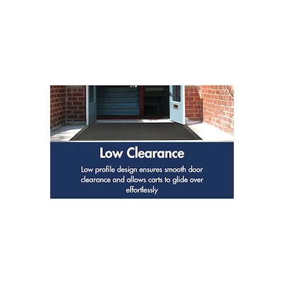 NoTrax Soil Guard Commercial Scraper Entrance Mat, 60 x 36, Black (340S0035BL)
