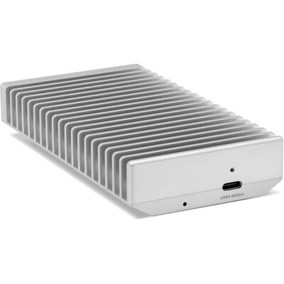 OWC M.2 External Hard Drive Enclosure, SSD, Silver (OWCUS4V2EXP1M2)