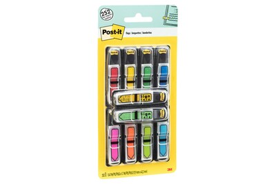 Post-it Arrow Flags Value Pack, .47 x 1.7, Assorted Colors, 252 Flags (684-VAD2)