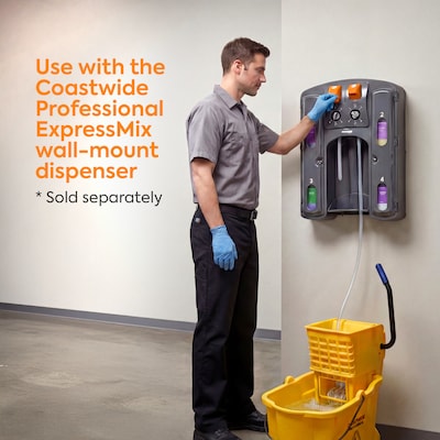 Coastwide Professional Multi-Purpose Neutral Cleaner 64 Concentrate for ExpressMix, 3.25L, 2/Carton (CW6403EM-A)