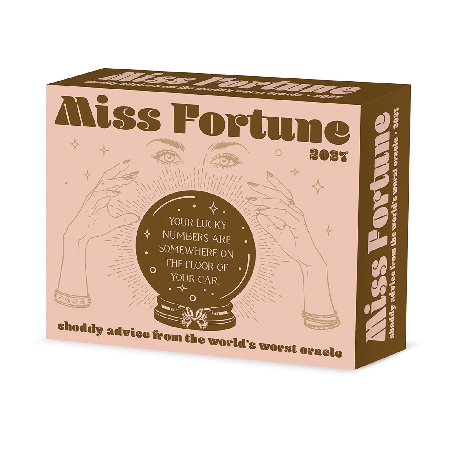 2027 Willow Creek Miss Fortune: Slightly Psychic Mostly Clueless 5.4 x 6.2 Day-to-Day Calendar (63613)