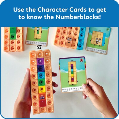 hand2mind MathLink Cubes Numberblocks 21-30 Activity Set (96321)