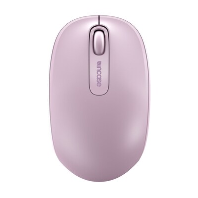 Incase Designed by Microsoft Wireless Mobile 1850 Ambidextrous Optical USB Mouse, Light Orchid (U7Z-00021)