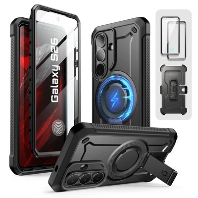 SUPCASE UBPro Mag MagSafe Phone Case for Galaxy S26 Plus, Shock Absorbing, Black (GA843439161047)
