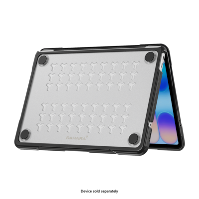 SaharaCase Raider Series Heavy Duty 13" MacBook Neo Case, Shock-Absorbing, Clear (LT00121)