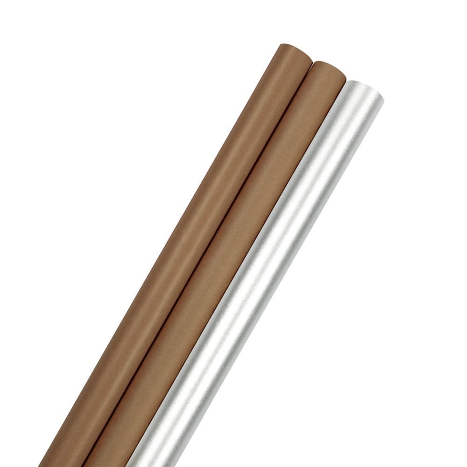 JAM Paper Gift Wrap, 87.5 x 30, Multicolor, 3 Rolls/Pack (77450119)