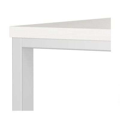 Workplace2.0™ 72"W x 24"D Writing Desk, Silver Mesh (UN57478)