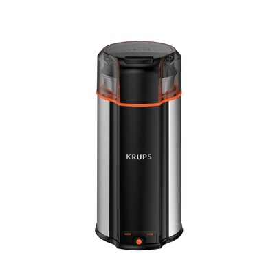 Krups Ultimate Silent Blade Coffee Grinder, Black (GX336D50)