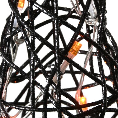 National Tree Company 23" Pre-Lit Black Witch’s Hat Garden Stakes (MZ17-6618A)