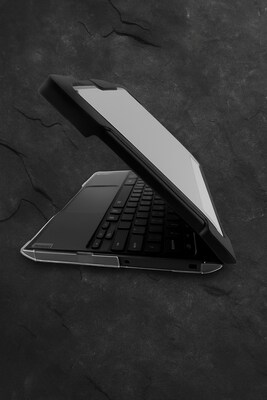 SaharaCase Venture Series Case for Lenovo 100E Gen 2 Chromebook 11.6-inch, Shock-Absorbing, Clear/Black (LT00117)