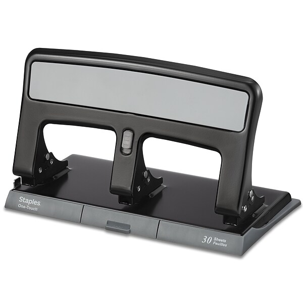 女性に人気！ One-Touch® 30-Sheet Quill.com | Punch 3-Hole Heavy-Duty ルアー・フライ