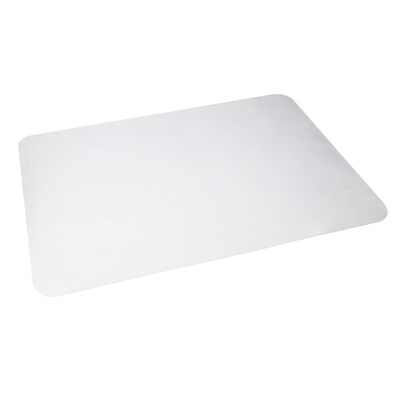 Mind Reader Standard 36 x 48 Rectangular Chair Mat for Hard Floor, Vinyl (FLCREC-CLR)