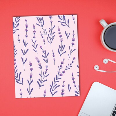 2026 Willow Creek Modern Floral 7.5" x 9.5" Monthly Planner, Paperboard Cover (58534)
