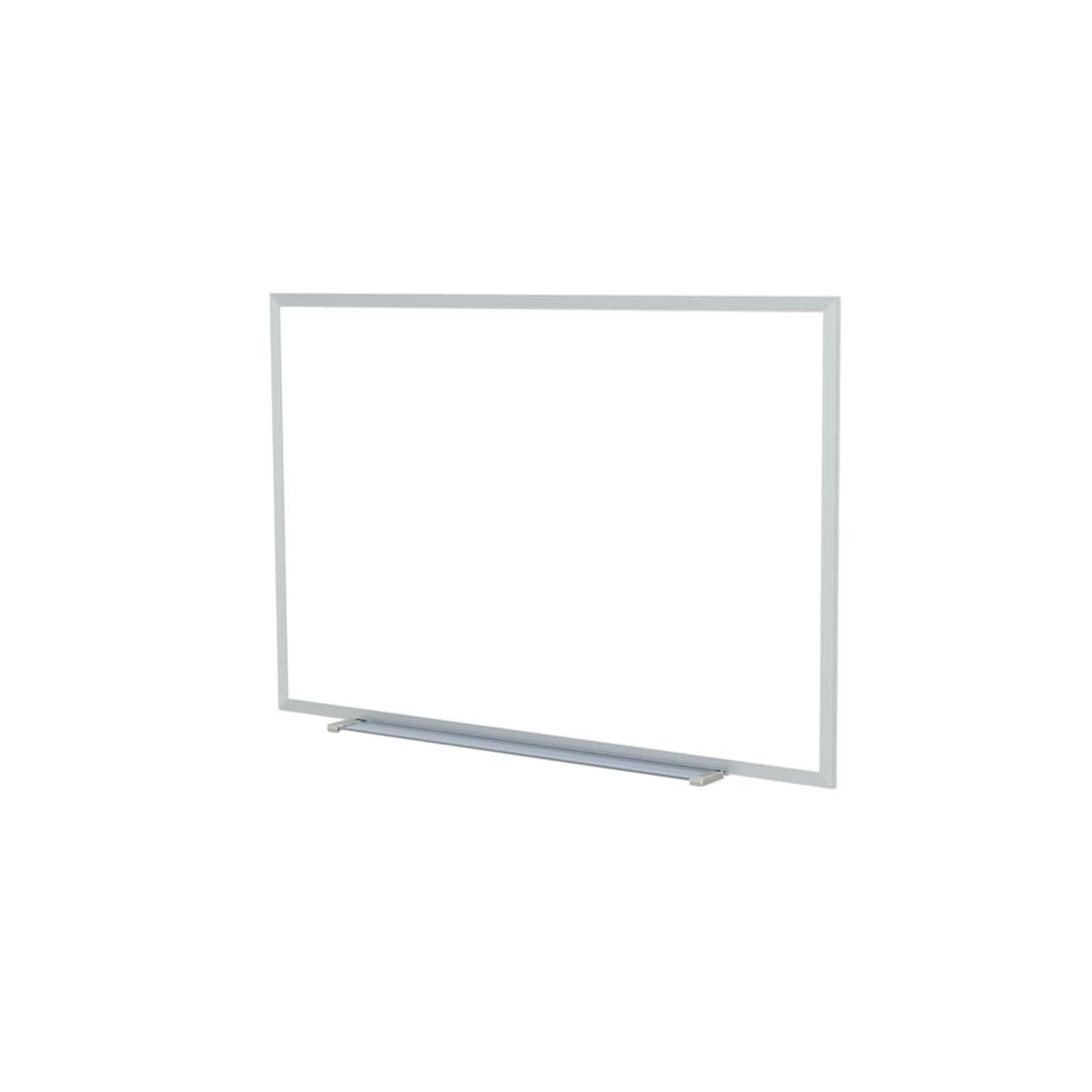 Ghent Non-Magnetic Whiteboard with Aluminum Frame, 3H x 5W (M2-35-4)