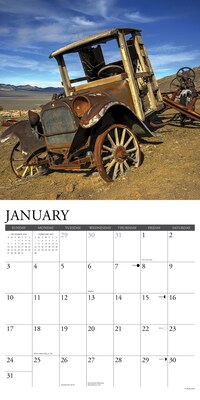 2027 Willow Creek Rust in Peace 12" x 12" Monthly Wall Calendar, Assorted Colors (62111)