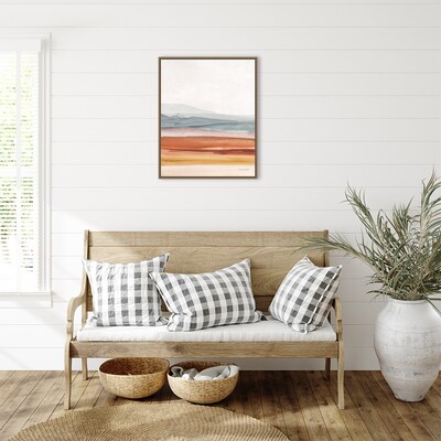 Amanti Art Sierra Hills 03 by Lisa Audit Framed Canvas Wall Art Print, 23" x 28" (A42678302693)