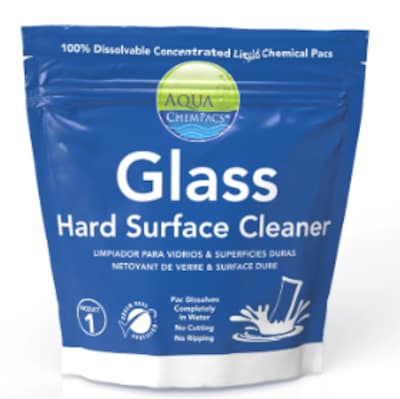 Glass Glass & Surface Cleaner, Lavender & Mint Scent, 20 Pacs/Bag, 12 Bags/Carton (9320954)