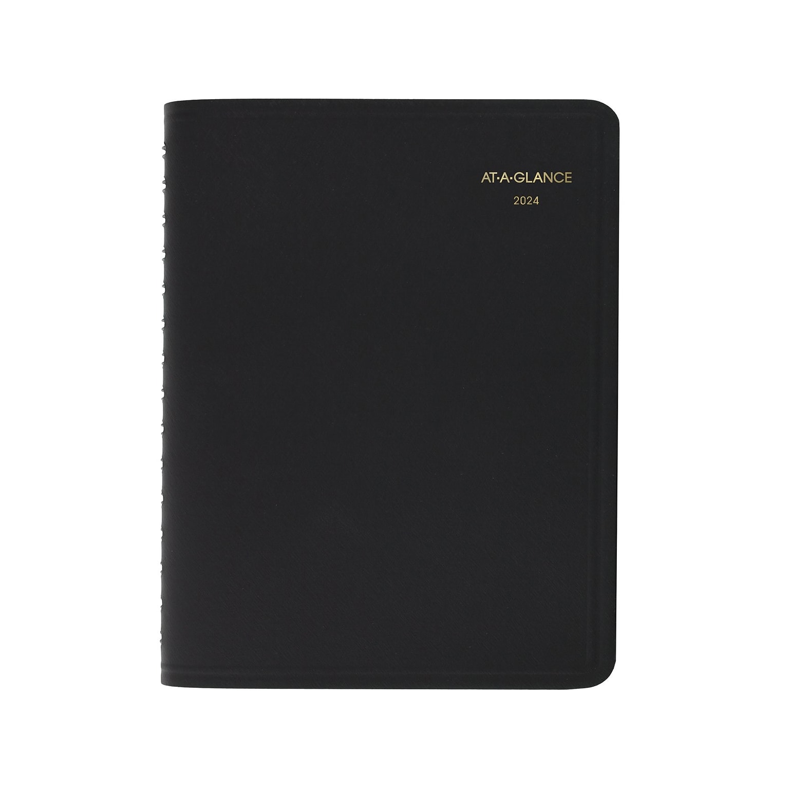 2024 AT-A-GLANCE 8 x 11 Daily Four-Person Appointment Book, Black (70-822-05-24)