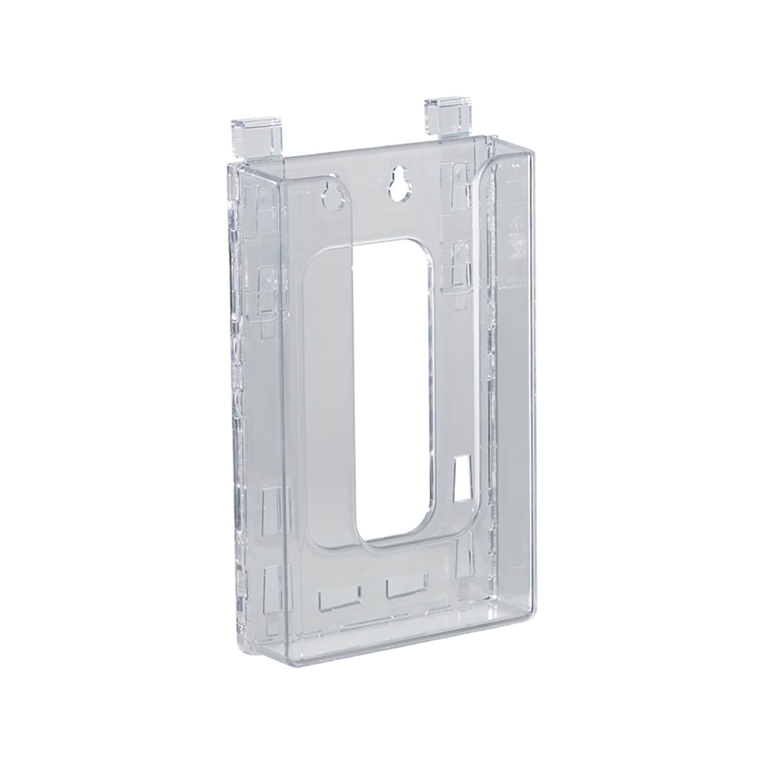 Azar Brochure Holder, 4 x 9, Clear, Styrene, 10/Pack (252340)