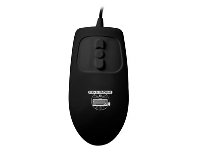 Man & Machine Mighty Ergonomic Ambidextrous Optical USB Mouse, Black (MM/B5)