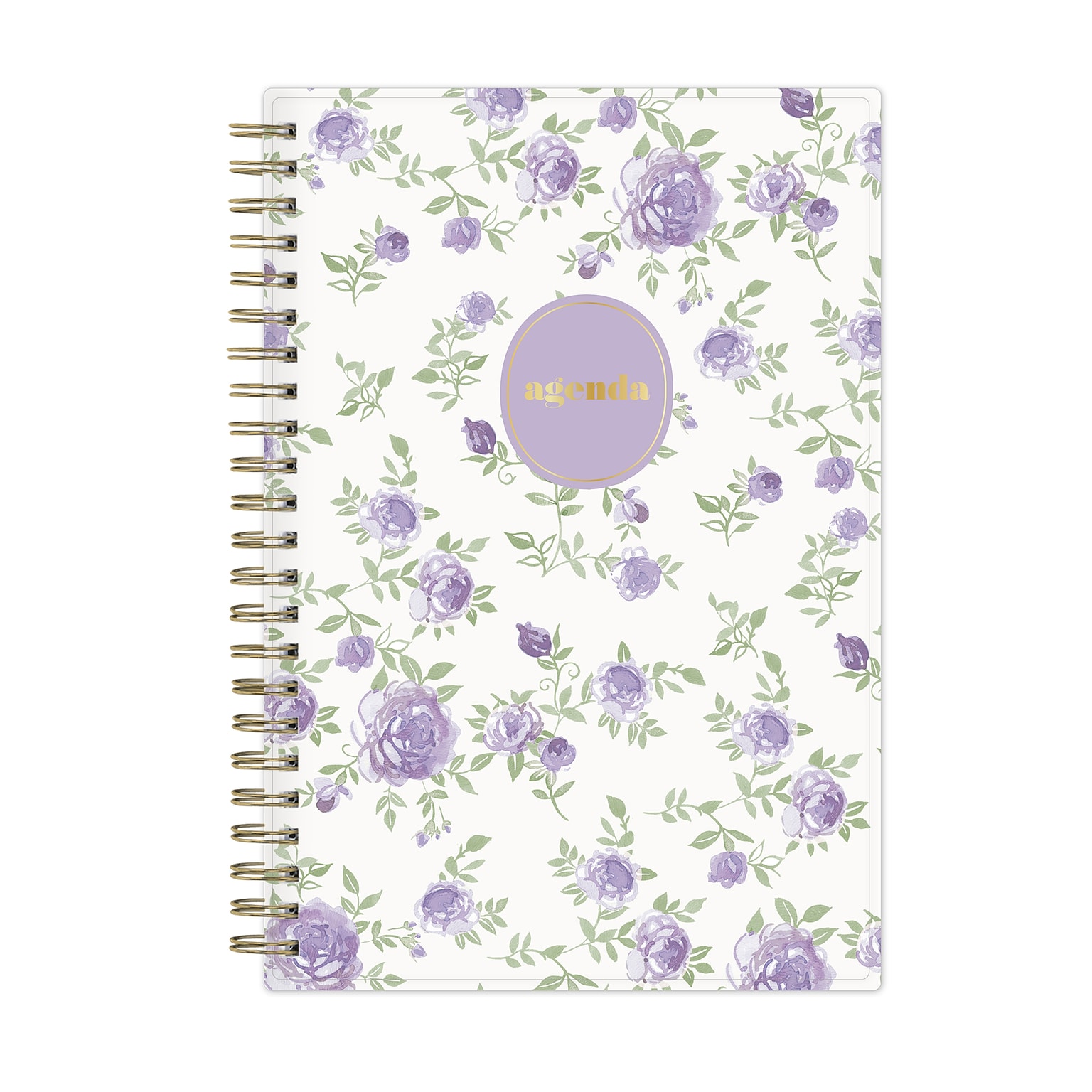 2027 Blue Sky Sincerely Jules 5 x 8 Weekly & Monthly Planner, Purple/White (164244)
