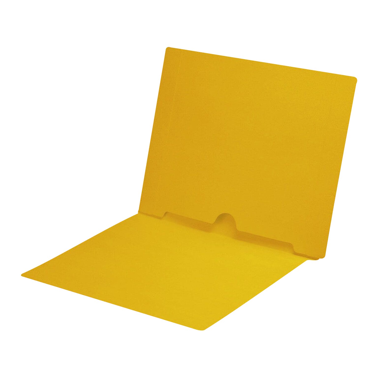 Medical Arts Press End Tab File Folder, Straight Cut, Letter-Size, Yellow, 50/Box (S-09017-YLW)