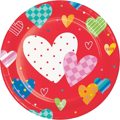 Creative Converting Vivacious Valentine Party Kit, Serves 8 (DTC9196E4A)