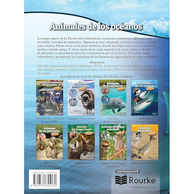 Carson-Dellosa Bridges Animales de los océanos, Hardcover (CD-9781731654663)