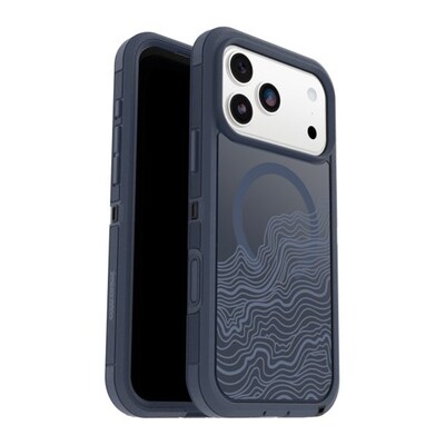 OtterBox Defender Series Pro XT MagSafe Compatible Phone Case for Apple iPhone 17 Pro Max, Shock Absorbing, Offgrid Blue