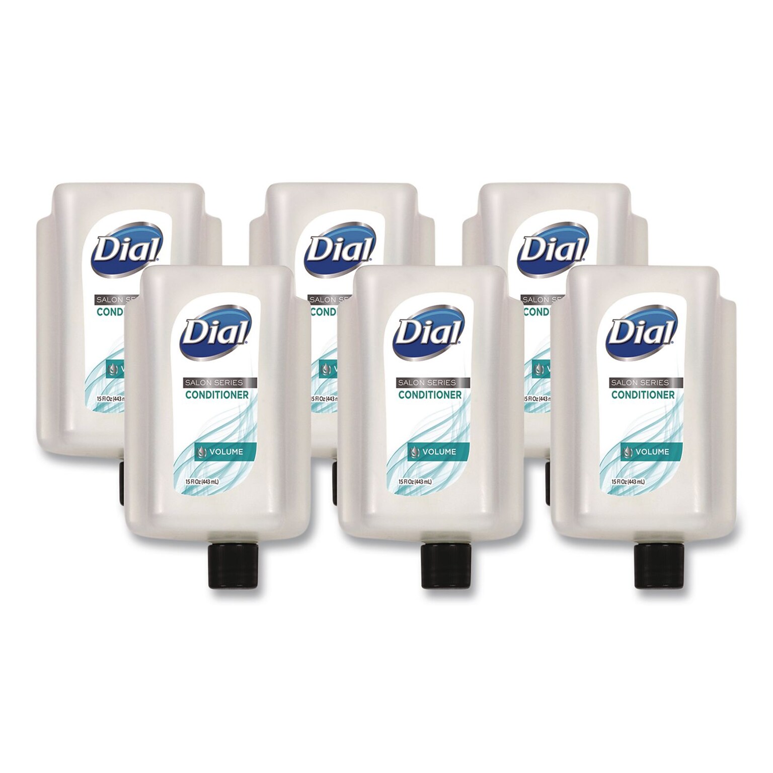 Dial Salon Series Conditioner Refill for Versa Dispenser, Floral Scent, 15 oz., 6/Carton (DIA98960)