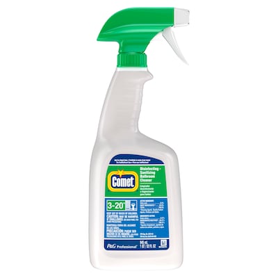 Comet Professional Multi Purpose Disinfecting - Sanitizing Liquid Bathroom Cleaner Spray, 32 fl oz.