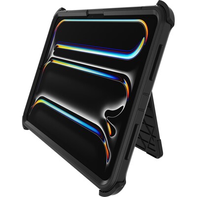 OtterBox Defender Polycarbonate/Silicone 11 Case for iPad Pro (M4), Black (77-95237)