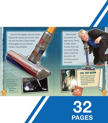 Scientists & Inventors Who Never Gave Up, Grades 4 - 9, Hardback (9781731657695)