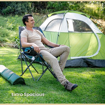 Arrowhead Outdoor Oversized Outdoor Chair, Blue (TSRTKKS0373U)