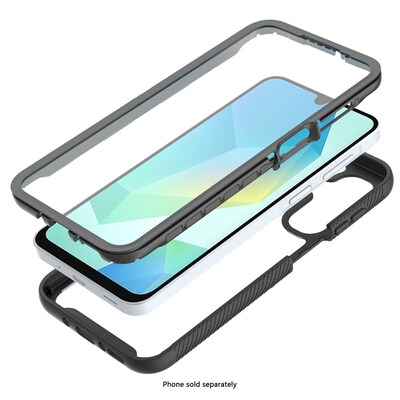 SaharaCase Raider Rugged Case for Galaxy A26 5G, Shock Absorbing, Black (CP00727)