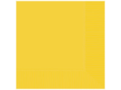 Amscan Party Luncheon Napkin, Yellow Sunshine, 100/Set, 4 Sets/Pack (610011.09)