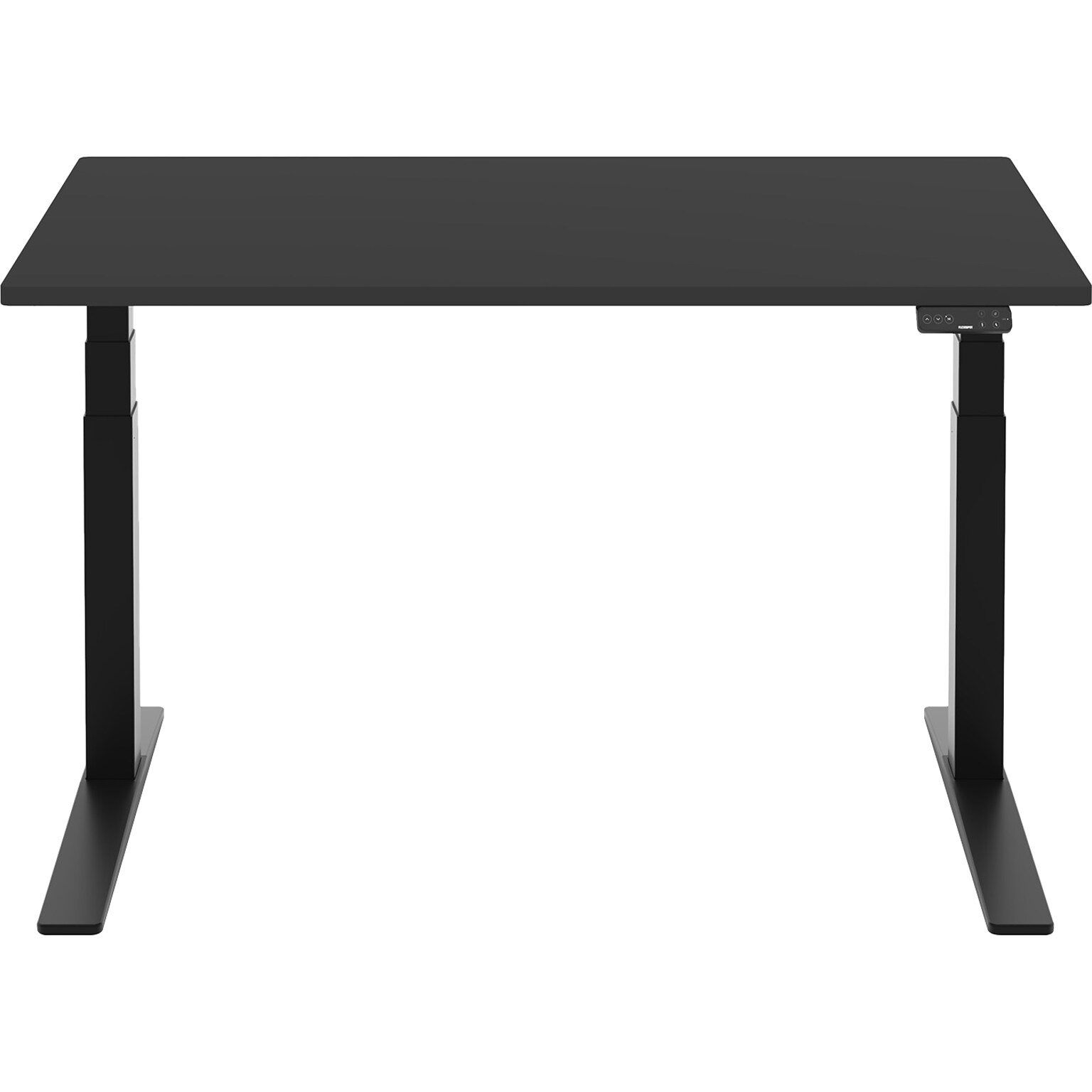 FlexiSpot E7 Pro 55W Electric Adjustable Chipboard Standing Desk, Black (E7BPRO5528-B)