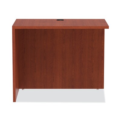 Alera™ Valencia Series U and L Groupings in Medium Cherry, Reversible Return/Bridge Shell, 36"W