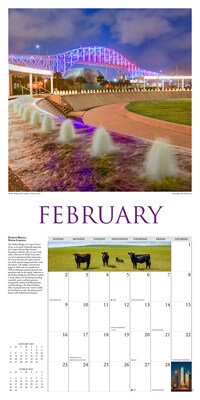 2025 Willow Creek Texas 12" x 12" Monthly Wall Calendar (45084)
